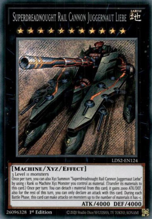 superdreadnought deck yugioh : TDIL-EN091 1st Ed Number 81: Rail Cannon Super Dora Super Rare Card this card gains 2000 ATK/DEF YuGiOh Trading Card Game Legendary