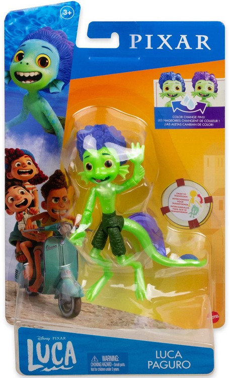 Disney Pixar Luca Alberto Scorfano 6 Action Figure Color Changing Fins,  Boxed Mattel - ToyWiz