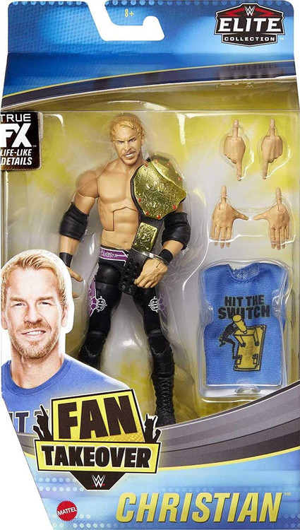 WWE Wrestling Elite Collection Fan TakeOver Christian Exclusive 7 Action  Figure Mattel Toys - ToyWiz