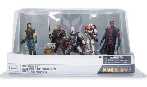 Disney Star Wars The Mandalorian Exclusive 6-Piece PVC Figure