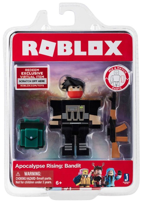 Roblox Apocalypse Rising Bandit 3 Action Figure Damaged Package