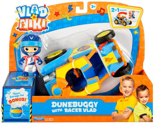 BANDAI Vlad & Niki Play - Figura De Acción De Racer Niki, Figura De Acción Articulada Con Accesorios, Multicolor, P57556