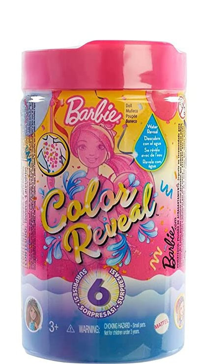 Barbie Color Reveal Confetti Series Chelsea Surprise Doll Mattel - ToyWiz