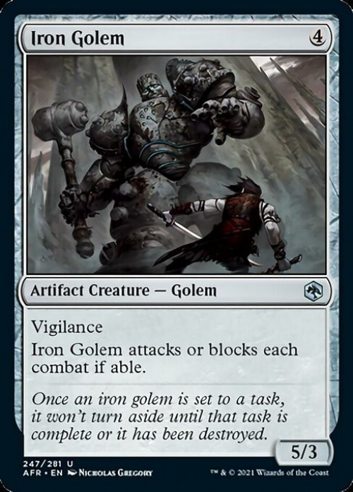 mtg golem cards 2x Howling Dominaria Unplayed card NM MTG Magic Pauper Omniphustoys (They put the top two cards of their library into their graveyard.) Golem Artisan (CMR) #311 |