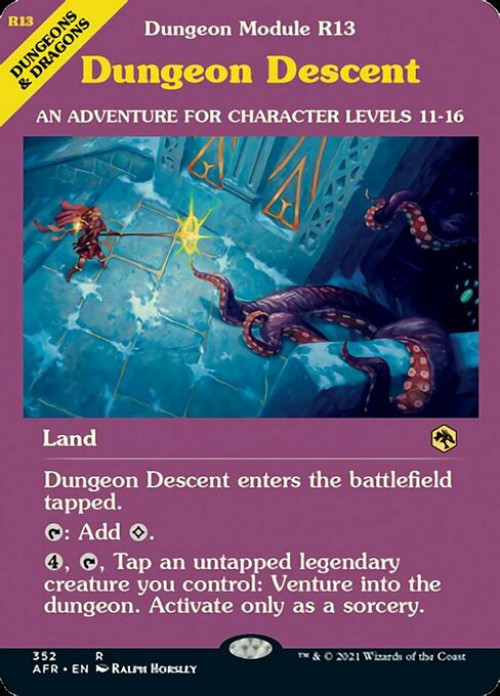 venture into the dungeon mtg cards MTGNexus When Veteran Dungeoneer enters the battlefield Venture into the dungeon mechanic