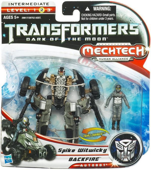 Transformers Dark of the Moon Mechtech Backfire with Spike