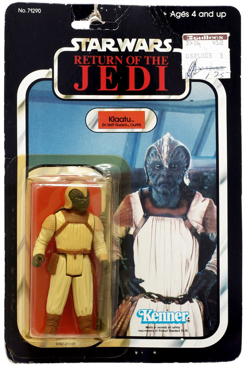 Star Wars Return of the Jedi Vintage 1983 Klaatu 3.75 Action