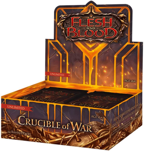 flesh and blood unlimited booster box & Arcane Rising Display 24 Booster Packs : Toys & Games and allegiances will be forged in the Crucible of War! Buy Flesh and Blood TCG