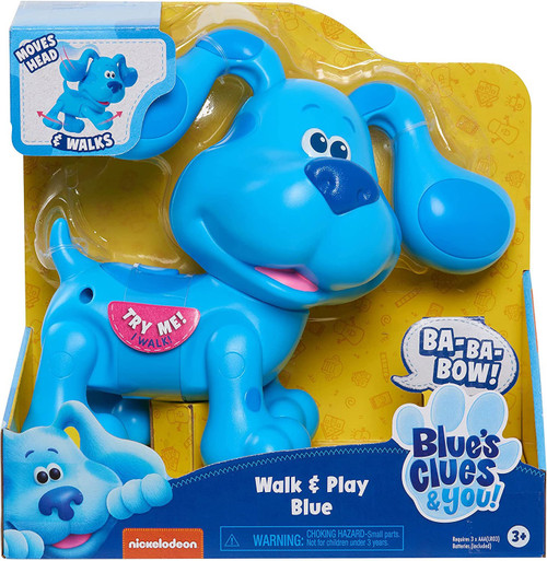 Blues Clues You Walk Play Blue 6 Figure Just Play - ToyWiz