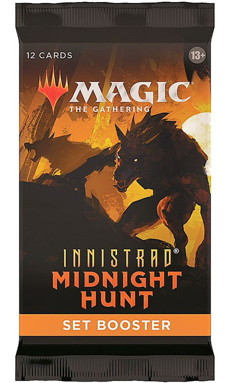 innistrad midnight hunt draft booster box Magic the Gathering Set 10 Commons Magic the Gathering Innistrad Midnight
