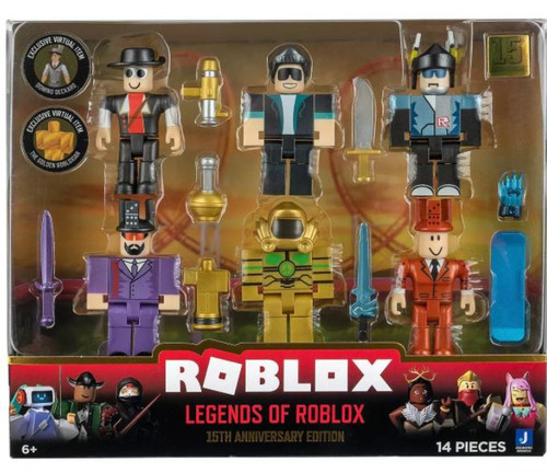 Legends of Roblox Action Figure Set - 14 pcs Collection for Ages 3