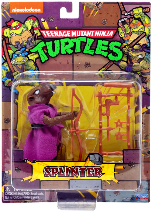 Teenage Mutant Ninja Turtles TMNT 1987 Retro Splinter 4 Action