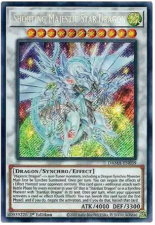 YuGiOh Trading Card Game Dawn of Majesty Single Card Secret Rare