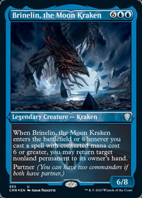 kraken mtg cards Tidal Print Those creatures dont untap during their controllers untap steps for as long as you control Shipbreaker Kraken. Brinelin, the Moon Kraken (foil-etched)