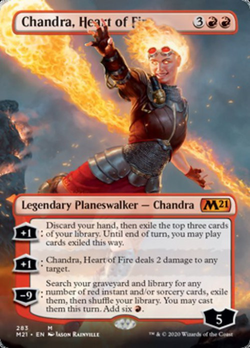 Magic The Gathering 2021 Core Set Single Card Mythic Rare Chandra