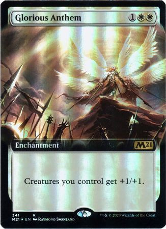 Magic The Gathering 2021 Core Set Single Card Rare Glorious Anthem
