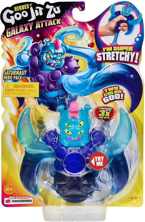 Heroes of Goo Jit Zu Galaxy Attack Saturnaut Action Figure Moose