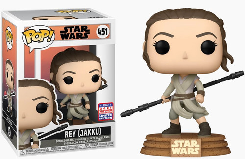 Funko POP! Star Wars Rey Exclusive Vinyl Bobble Head #451 [Jakku]