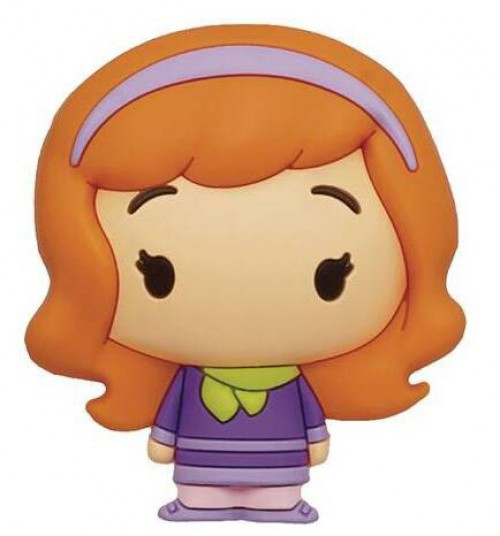 Scooby Doo 3D Figural Bag Clip Series 1 Daphne Keychain Loose