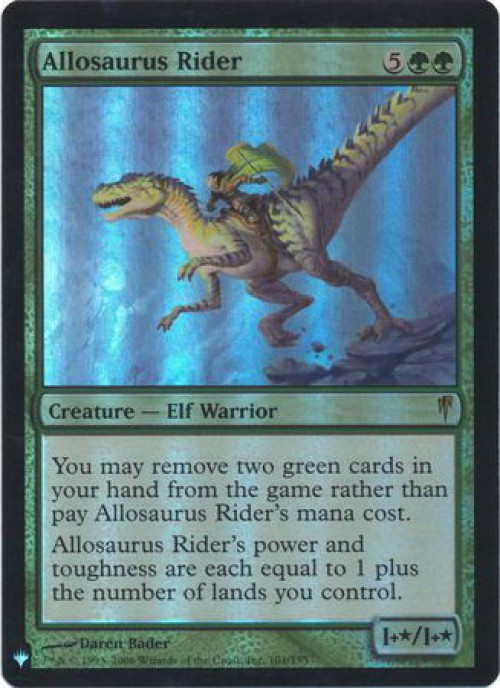 MTG【Foil】CSP アロサウルス乗り/Allosaurus Rider 日 Allosaurus Rider | Coldsnap | Star City Games