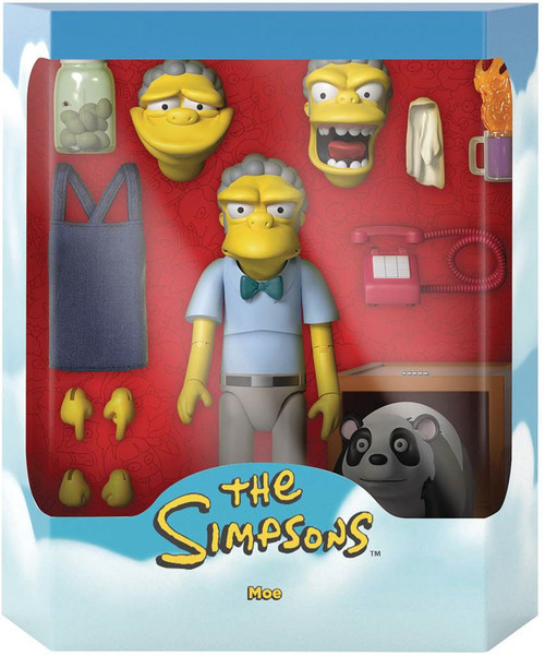 The Simpsons Ultimates Moe 7" Action Figure The Simpsons Ultimates Moe 7" Action Figure