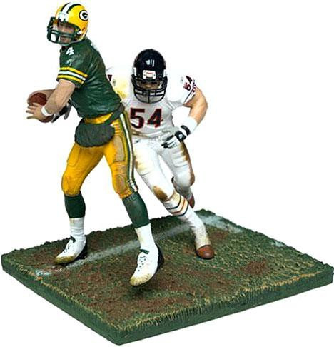 MCFARLANE NFL GREEN BAY PACKERS LOOSE FAVRE 4 MINI FIGURE WITH BASE GR –  Hitchhiker Toys