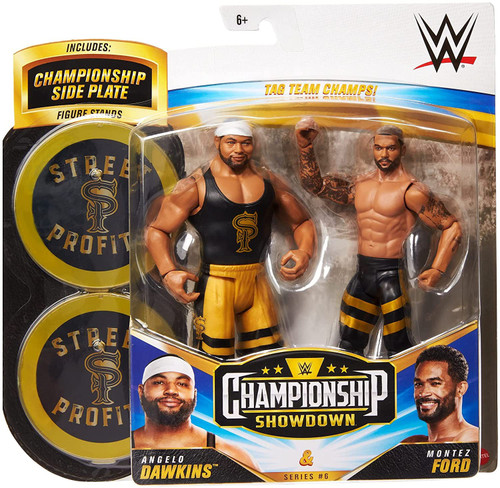 WWE Wrestling Championship Showdown Series 6 Angelo Dawkins Montez