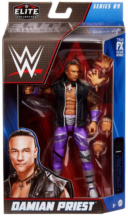 WWE フィギュア WWE Wrestling Elite Collection Series 89 Damien Priest 7 Action