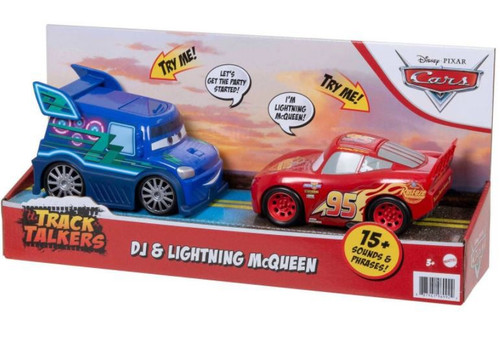 Disney Pixar Cars Track Talkers DJ Lightning McQueen Exclusive