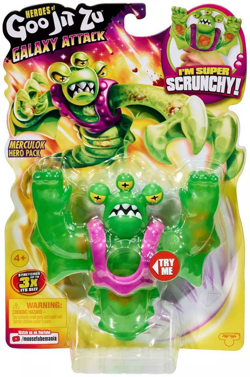 Heroes of Goo Jit Zu Galaxy Attack Merculok Action Figure Moose