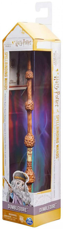 Harry Potter Magic Wand - Albus Dumbledore Style, Metal Wand With Gift Box