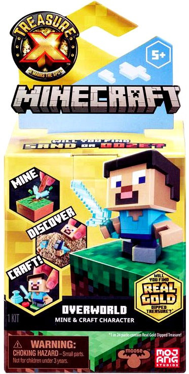 MINECRAFT MINI FIGURES - GOLD SLIME CUBES - CHEST SERIES - CHASE*