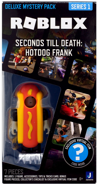 Boneco Colecionável Roblox Deluxe Hot Dog Frank - Sunny