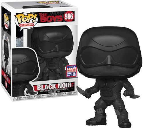 Funko The Boys POP Television Black Noir Exclusive Vinyl Figure