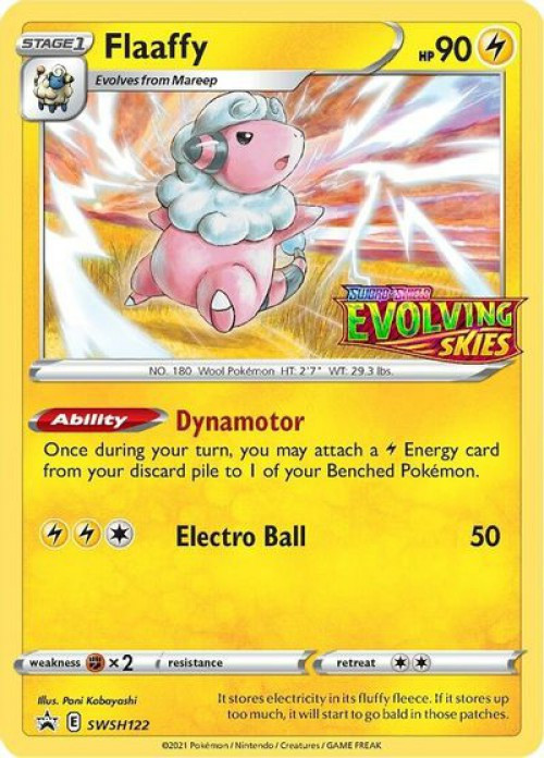 Pokemon Trading Card Game Sword Shield Promo Single Card Flaaffy SWSH122 -  ToyWiz
