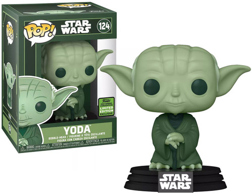 Funko Star Wars POP Star Wars Yoda Exclusive Vinyl Figure 124