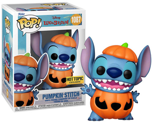 Funko Lilo & Stitch POP! Disney Pumpkin Stitch Exclusive Vinyl Figure #1087