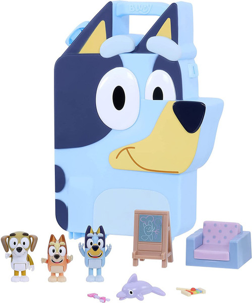 Bluey Bluey Deluxe Play Go Playset Moose Toys - ToyWiz