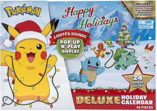 pokemon advent calendar cards Pokmon TCG: Holiday (2025) : Toys & Games Christmas gift or a centre piece for your holiday traditions Pokemon TCG 2025 Advent Calendar