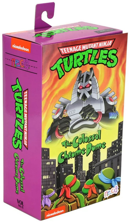 NECA Teenage Mutant Ninja Turtles The Colossal Chrome Dome
