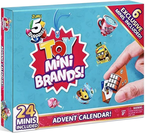 RETAIL 24 pc Mini Brands Disney Store Edition 2023 Advent Calendar w/2  exclusive