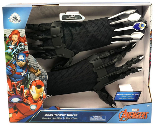 Guanti Marvel Black Panther Per Bambini, Tessuto Nero, Taglia Unica Jazwares - Foto 2