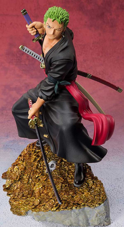 One Piece Figuarts ZERO Roronoa Zoro 4.3 Statue Figure