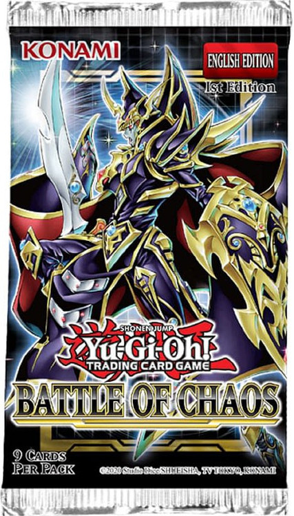 YuGiOh Battle of Chaos Booster Pack 9 Cards Konami - ToyWiz YuGiOh Battle of Chaos Booster Pack 9 Cards Konami - ToyWiz