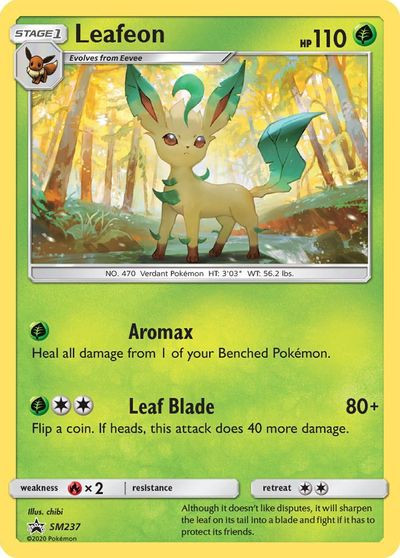 Leafeon Majestic Dawn  Pokemon, Pokemon cards, Eevee