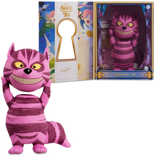 Squishmallows Cheshire Cat 8 Pink/Purple Alice in Wonderland Kitty Plush