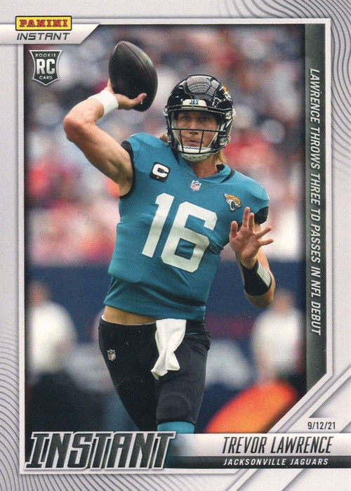 NFL Jacksonville Jaguars 2021 Instant Football Trevor Lawrence #16