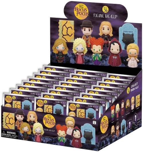 Disney 3D Figural Foam Bag Clip Series 35 Hocus Pocus Mystery Box