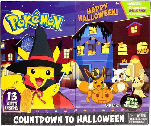 Pokemon 2021 Countdown to Halloween Advent Calendar Jazwares - ToyWiz
