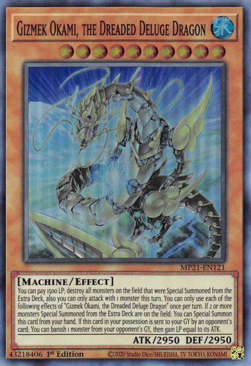 yugioh gizmek deck Yu-Gi-Oh! Taniguku, The Immobile Intellect - MP22-EN132 - Common Gizmek - Yugipedia